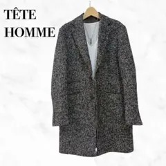 2025年最新】TETE HOMME メンズ チェスターコートの人気アイテム