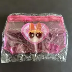 最終お値下げ！パワーパフガールズ　マチ付きクリアポーチ