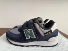 New Balance 574 スニーカー ネイビー/グレー