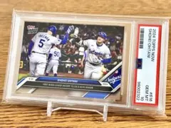 大谷翔平 二刀流 カード PSA10 TOPPS 721 ドジャース 50/50 - メルカリ