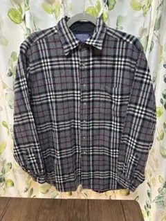Pendleton グレー系チェック柄シャツ