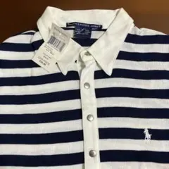 新品RALPH LAUREN SPORT レディースボーダー ポロシャツ Mのサムネイル