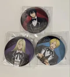 サカモトデイズ　セガラッキーくじ　シン　南雲　神々廻　缶バッジ