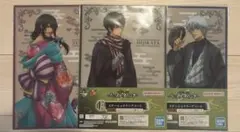 銀魂 一番くじ F賞 クリアファイル3点セット 計6枚