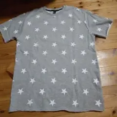 21MEN 星 総柄 Tシャツ