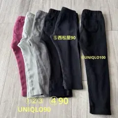 UNIQLOレギンス 90 6枚セット