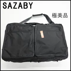 a177 SAZABY【サザビー】 ボストンバッグ 2WAY ビジネスバッグ*