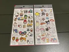 大人の図鑑シール サンリオキャラクターズ レトロ編 ポップ編 カミオジャパン