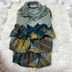 キャンナナ　秋冬ワンピース　S