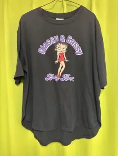 ベティ・ブープ Tシャツ 黒色