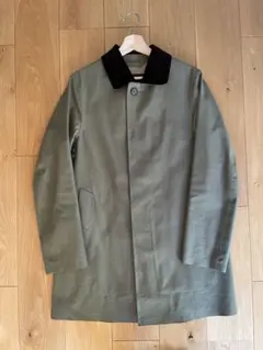 ブラウン ステンカラーコート