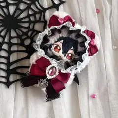 あんスタいつぬい ぬいぐるみ ぬい服 小悪魔くまさん 大人ピンク&ワインレッド