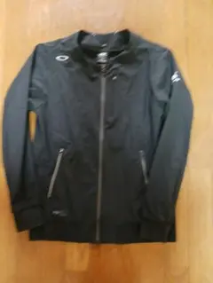 OAKLEY　ノーカラージャケット　ブルゾン　ストレッチ　ゴルフ
