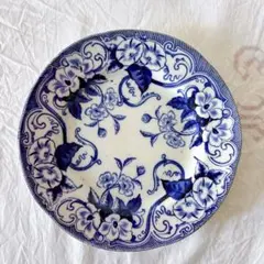 マーストリヒトAurorea 皿 古道具 blue flow ブロカント マーストリヒトAurorea 皿 古道具 blue flow ブロカント - メルカリ