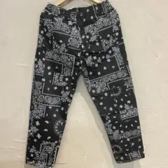 ブラック ワイドパンツ