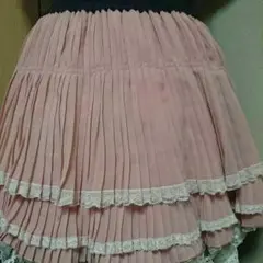 最終値引 アクシーズ ミルフィーユ スカート ミニ ピンク 人気色