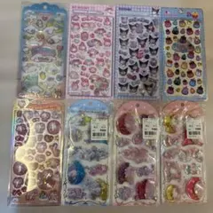 正規品】サンリオ 第二弾 ボンボンドロップシール 8種 コンプ 第2弾