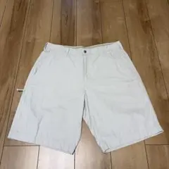 美中古/00's Columbia コロンビア ハーフパンツ(W34)薄ベージュのサムネイル