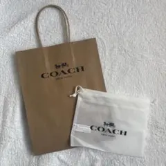 COACH ショップ袋 巾着袋 セット