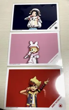 もふもふえん　ファンコン　ブロマイド　3枚セット