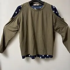 肩空きデザインカットソー(未使用に近い)