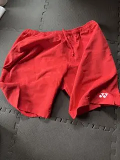 YONEX バドミントンパンツ XL レッド