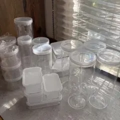 韓国 シリクック 保存容器 筒形 円形 食品保存 色々お試し23個セット imgrc0089772106.jpg