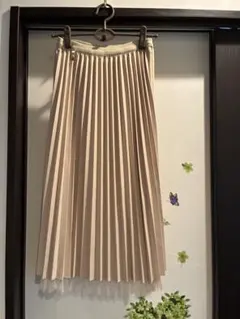 新品タグ　2wayチュールプリーツスカート