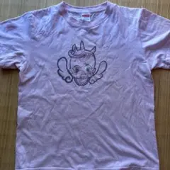 しなこ　Tシャツ　べビタピ　新品未使用　120　紫　パープル　ユーチューバー しなこが手書きした ぷるぷる Tシャツ 原宿 サイズ 120 ベビタピ