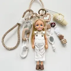 バービーバッグチャーム　バービーキーホルダー　ドールチャーム　Barbie