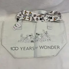 香港ディズニーランド　ディズニー100周年記念 ショッピングバッグ　Sサイズのサムネイル