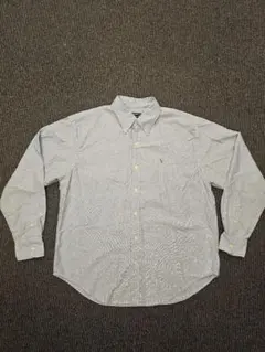 【希少・短丈】90s ラルフローレン スポーツ シャツ 香港製