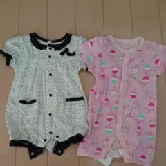 夏用ロンパース70☆2枚セット