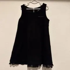 COMME CA ISM ノースリーブワンピース ブラック