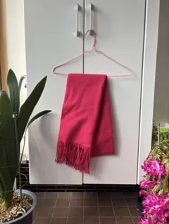 ピンク マフラー