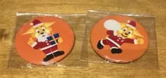 清水エスパルス　サンタ　パルちゃん　缶バッジ　2つセット