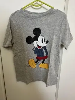 baby gap ミッキーマウス Tシャツ グレー　xs 110