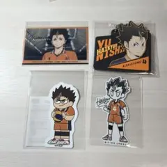 西谷夕 まとめ売り ハイキュー!! 一番くじ クリアカード ステッカー ラバー