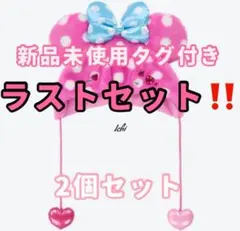 ディズニー パルパルーザ ミニーのファンダーランド ファンキャップ 2個セット