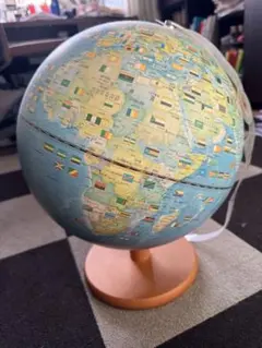 【歴史的希少品】93-94年の世界 リプルーグル地球儀 立体加工 ヴィンテージ 歴史的希少品】93-94年の世界 リプルーグル地球儀 立体加工 ヴィンテージ