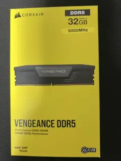 [動作確認済]CorsairDDR5-6000MHz 32GB (16GBx CORSAIR VENGEANCE RGB DDR5 デスクトップPC用メモリ 32GB