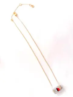 ケイトスペード　モチーフネックレス　キラキラ　未使用　箱なし