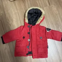 CHEROKEE フード付き赤アウター 80