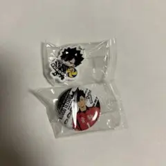 くら寿司 ビッくらポン ハイキュー!! 黒尾鉄朗 めじるしチャーム 缶バッジ