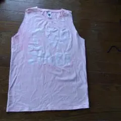 ZUMBA ノースリーブTシャツ M/L サーモンピンク