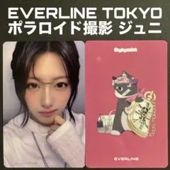 SAYMYNAME EVERLINE TOKYO ポラロイド撮影 ジュニ