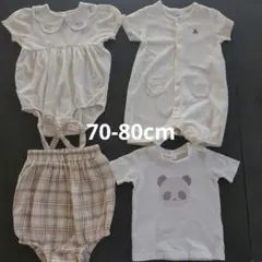 70-80cm　夏　ベビー服　4点セット　ギャップ　バースデー