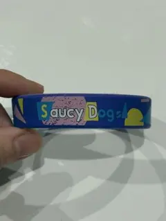 Saucy Dog ラバーバンド 青