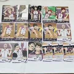 ハイキュー 白鳥沢学園 牛島若利 バボカ クリアカード まとめ売り