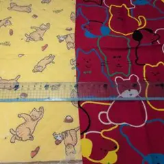 昭和レトロ生地。中古。